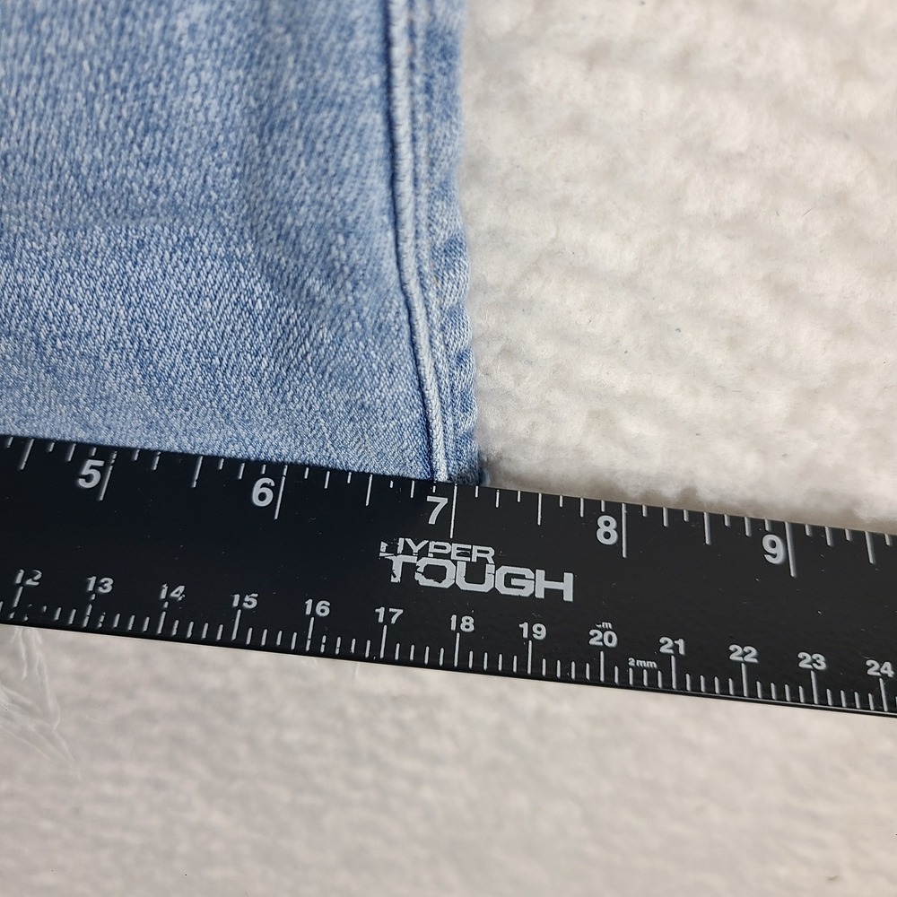 FRAME Jeans Womens 28 Blue Le Sylvie Crop Fray Light Wash Denim‎ - Picture 7 of 14